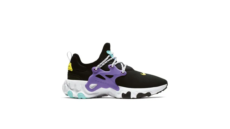 Nike React Presto Octopus Black/Dynamic Yellow-Aurora Green (CK0847-001)