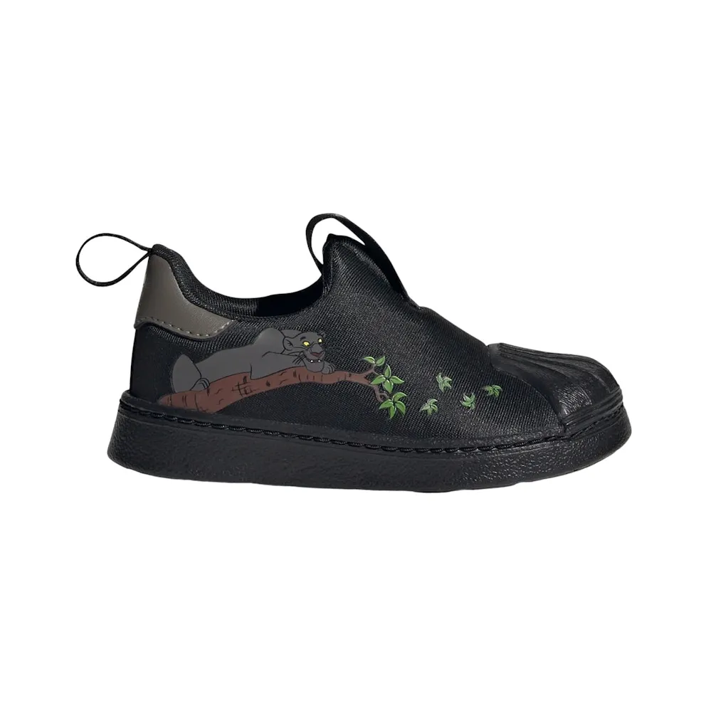adidas Superstar 360 Jungle Book Disney Core Black Grey Gold Metallic (ID1213)