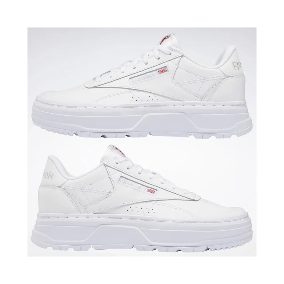 Reebok Club C Double GEO Cloud White / Cloud White / Pure Grey 4 (GW0223)