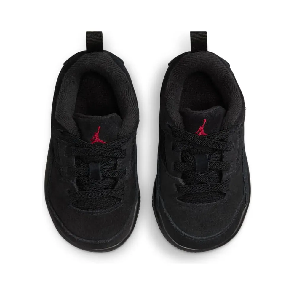 Jordan Flight Court TD “Black Gum Medium Brown Varsity Red” (HF3331-001)