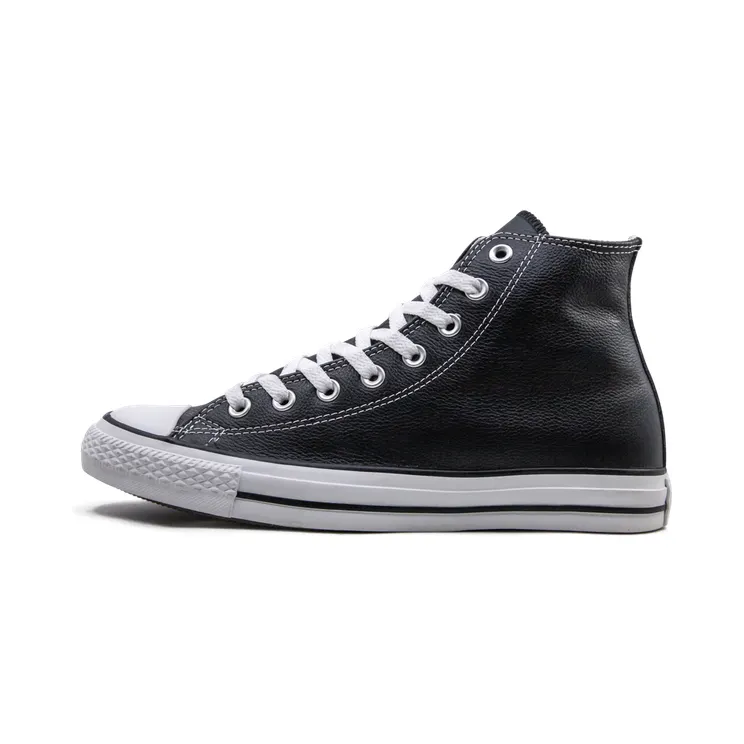 Converse Chuck Taylor All Star Hi “Black Leather” (1S581)