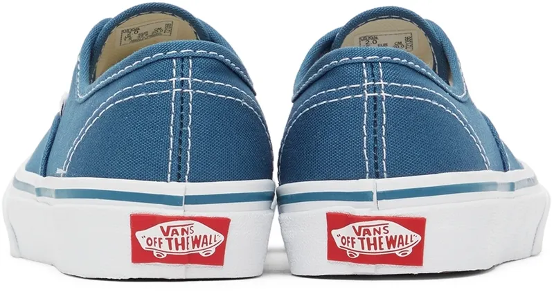 Vans Kids Blue Authentic Little Kids (VN000WWXNWD1)