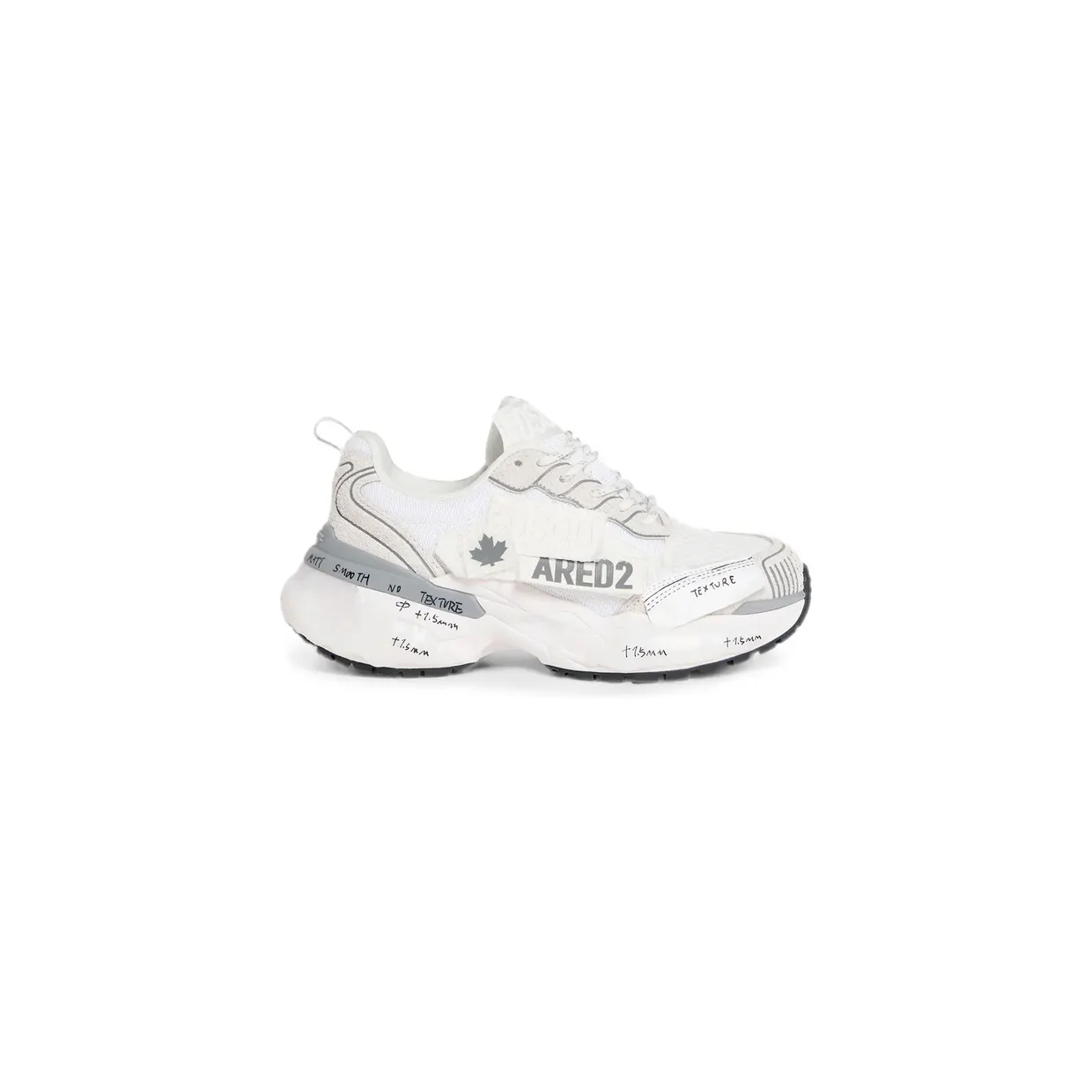 Dsquared2 Faster “White” (SNM0461 23809082 1171)