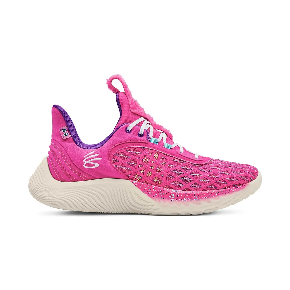 Under Armour nisex Basketball Shoes Curry Flow 9 Pink (3024248-605)