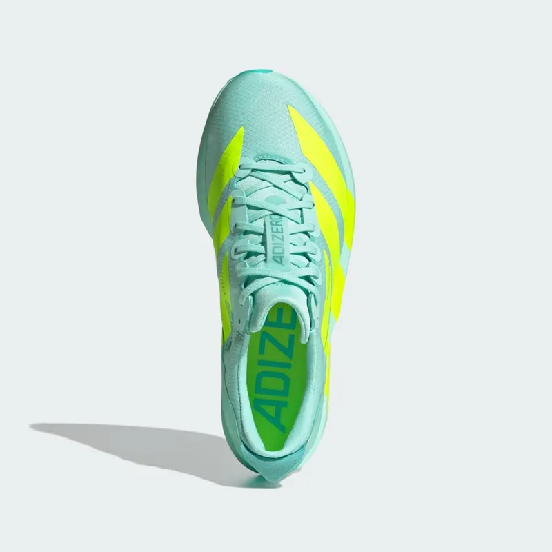 Adidas Adizero Adios 9 Running Shoes Semi Flash Aqua / Lucid Lemon / Mint Ton (JH5245)