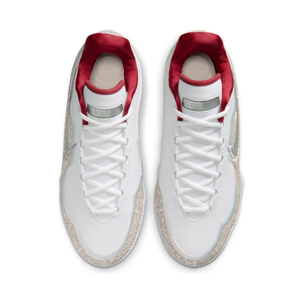 Nike LeBron 23 “White / Team Red / Metallic Silver” (IM5125-100)