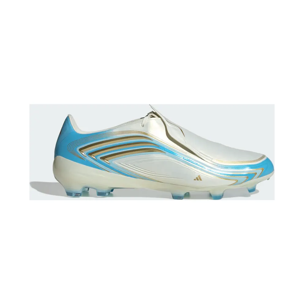 adidas F50 Messi Pro Firm Ground Football Boots “Ivory / Semi Blue Burst / Icey Blue” (IH1899)
