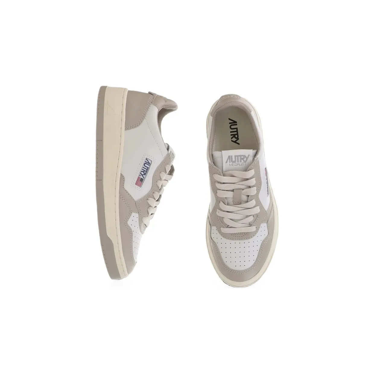 Autry Medalist Low-top “White/Neutrals” (AULW WB67) (4)