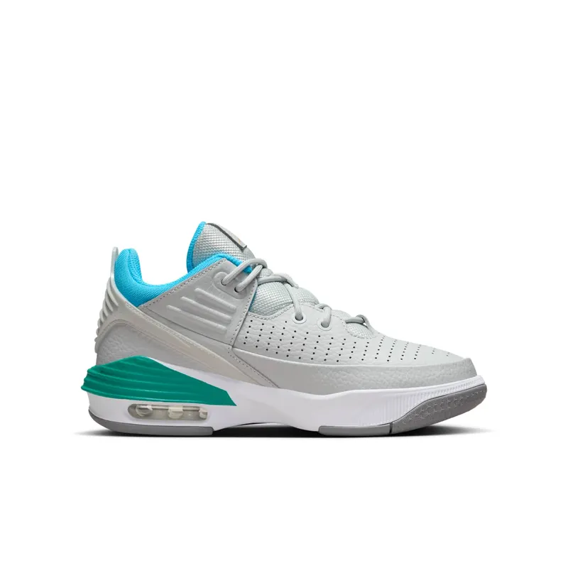 Jordan Max Aura 5 Photon Dust Cement Grey New Emerald Taxi (DZ4352-070)