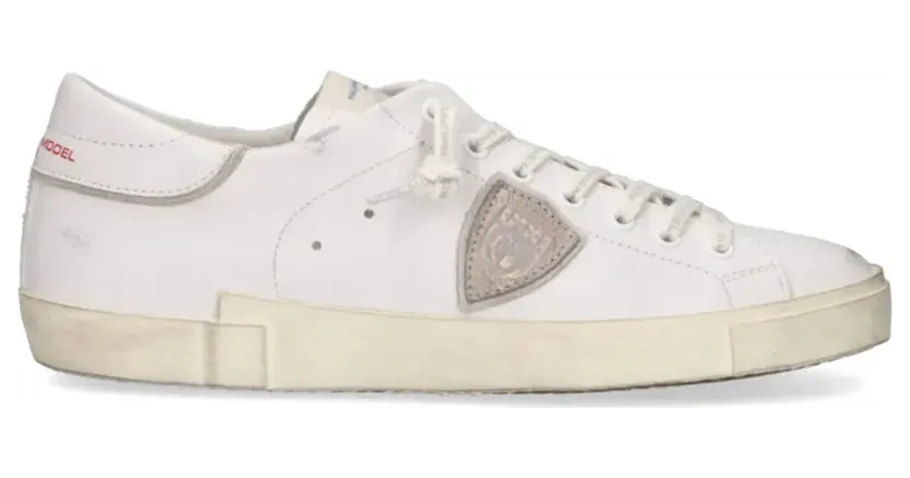 Philippe Model Paris panelled leather sneakers – Weiß (PRLDFG01)