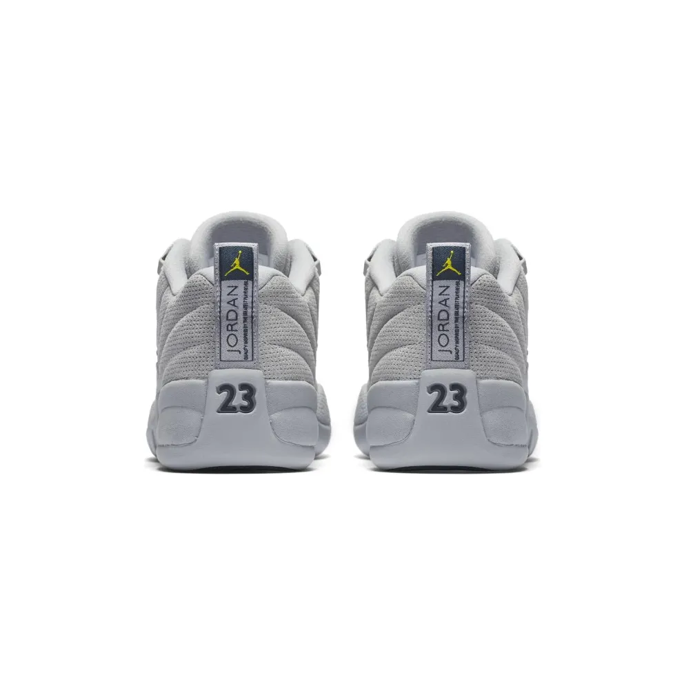 Jordan 12 Retro Low Wolf Grey (GS) Wolf Grey/Armory Navy-Electrolime (308305-002)