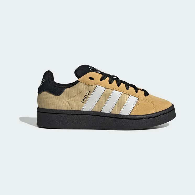 adidas Campus 00s Shoes Kids “Oat / Crystal White / Core Black” (JH7839)