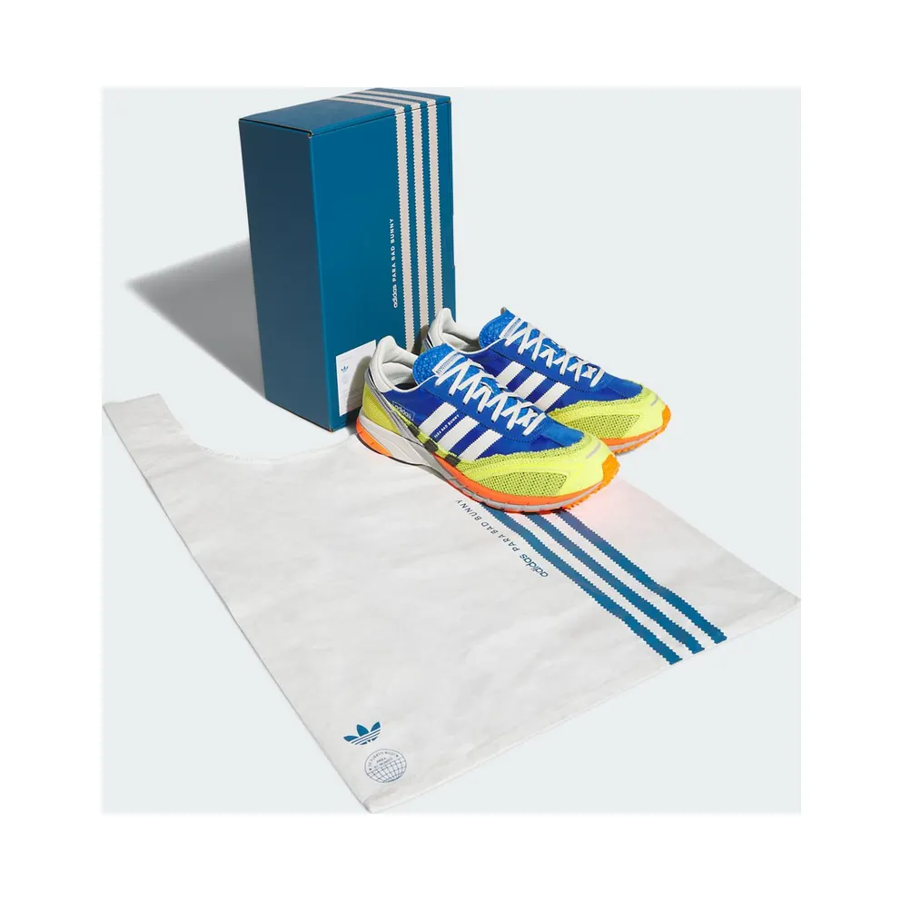 Adidas Bad Bunny Adizero 72 Blue / Core White / Shock Yellow (JQ8757)
