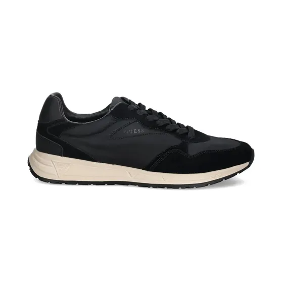 Guess Usa Low-top met vlakken “Black” (FMFARIFAL12BLACK)