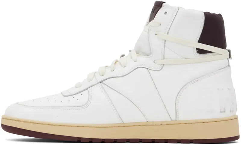 Rhude Rhecess-Sky Hi “White/Burgundy” (RHFW22FO06489500)