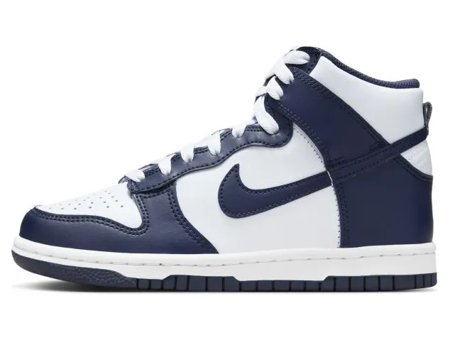 Nike Dunk High Football Grey Midnight Navy (GS) – “Football Grey / Wit / Midnight Navy” (DB2179-008)