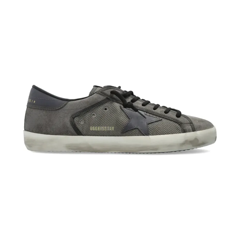 Golden Goose with vlakken and ster – Grey (GMF00103F008115)