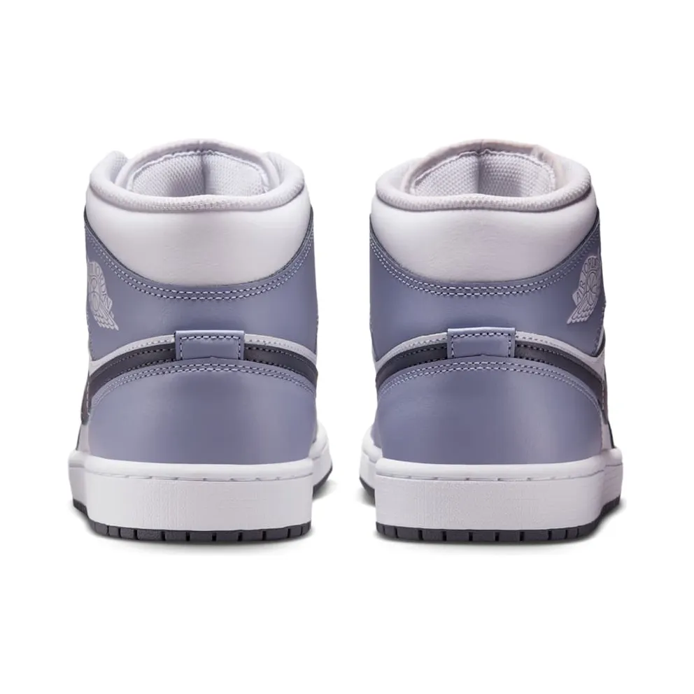 Jordan 1 MID “White / Dark Blue Grey / Indigo Haze” (DQ8426-145)