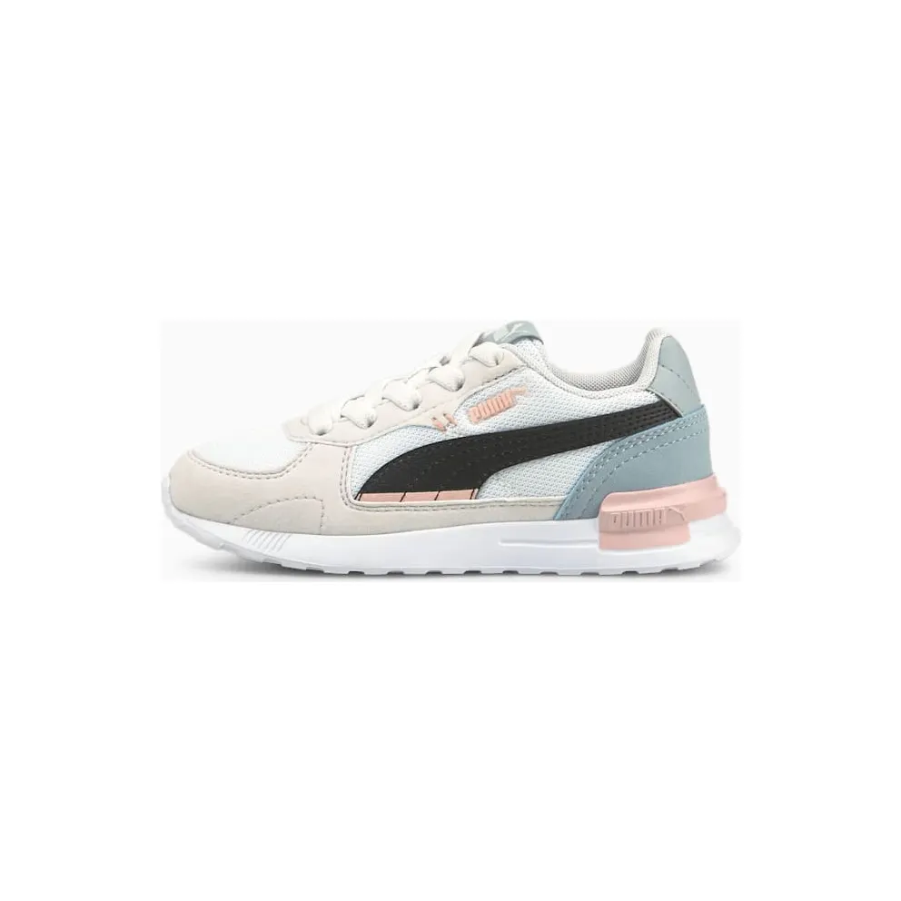 PUMA Graviton AC Kids’ White/Black/Nimbus Cloud (381988-05)