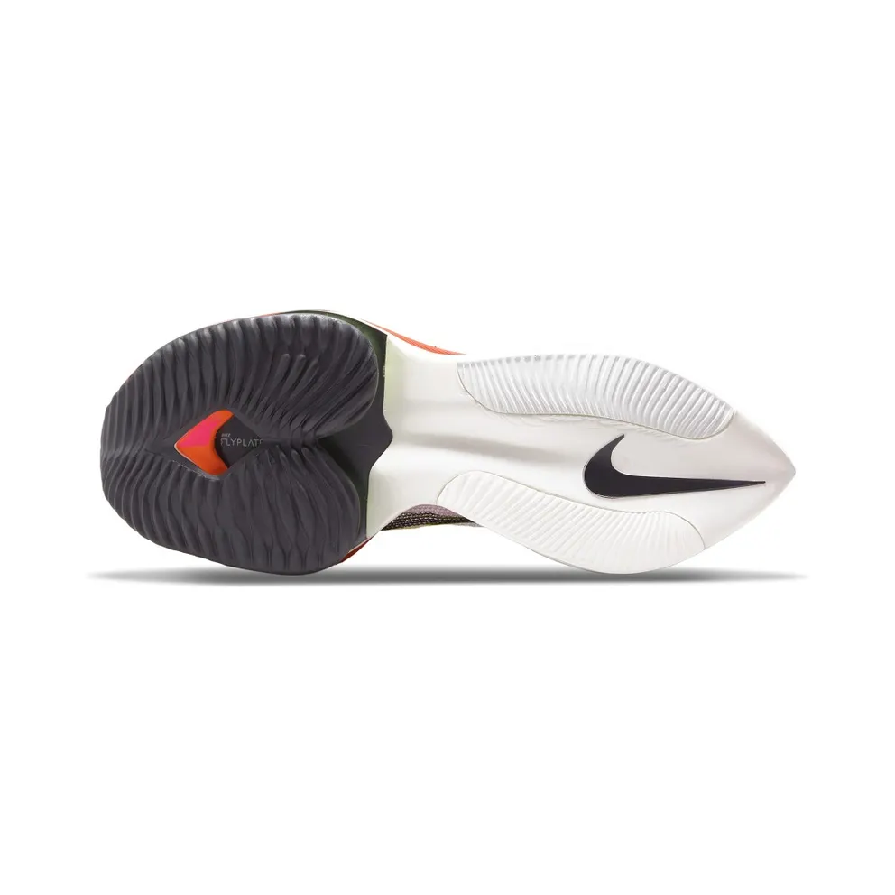 Nike Air Zoom Alphafly NEXT% Flyknit Racing Shoe for Men (straat) White – “White / Black / Black / Black” (DJ5455-100)