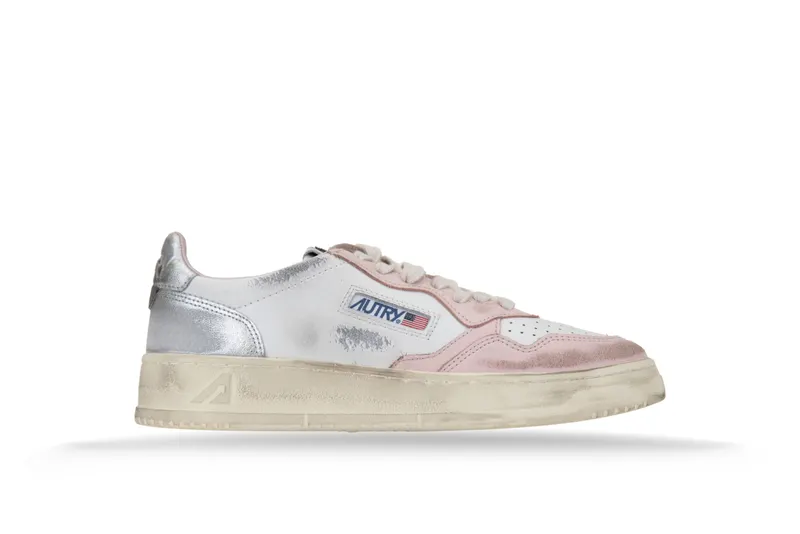 Autry Super Vintage “White/Pink/Silver” (AVLW SV35)