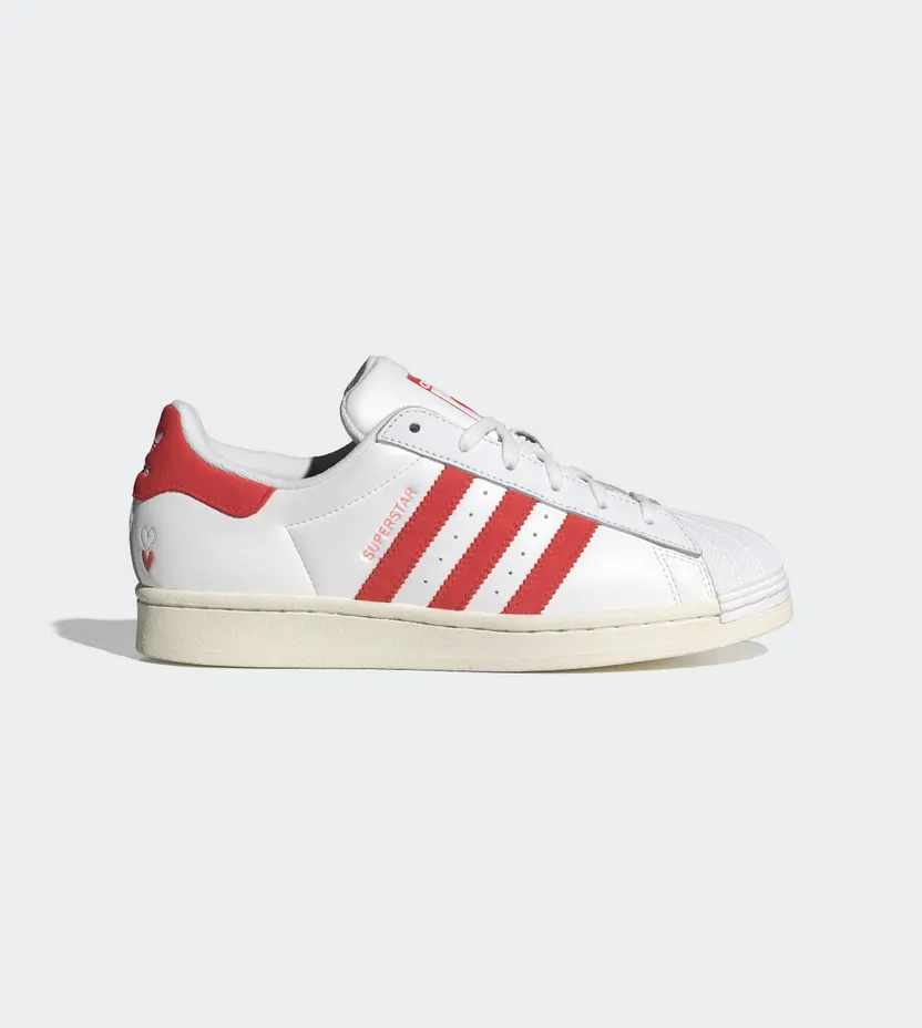 adidas Superstar Cloud White / Bright Red / Wonder Clay (IG5958)