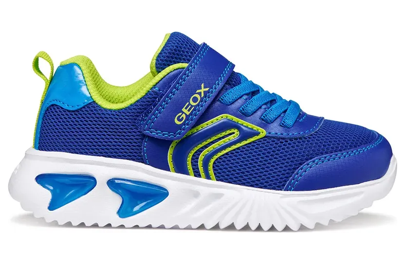 GEOX sneaker Blauw / Azuur / Neongroen (J45DZC014CE-C4344)