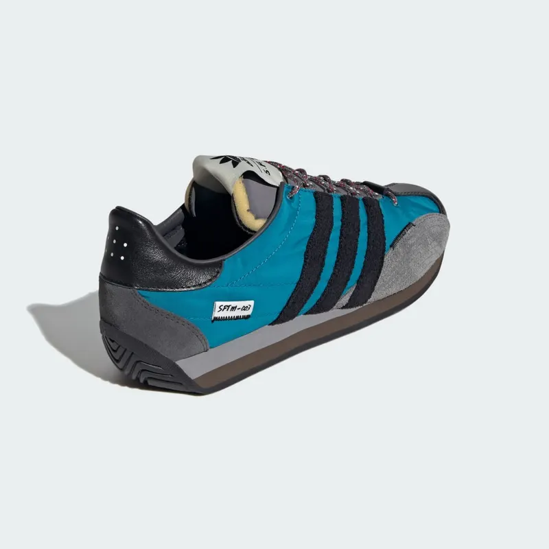 adidas Country OG Low Trainers Active Teal / Core Black / Ash (ID3545)