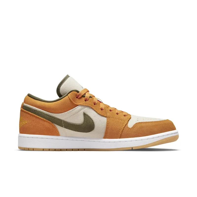 Air Jordan 1 Low Orange Olive Light Curry (DH6931-102)