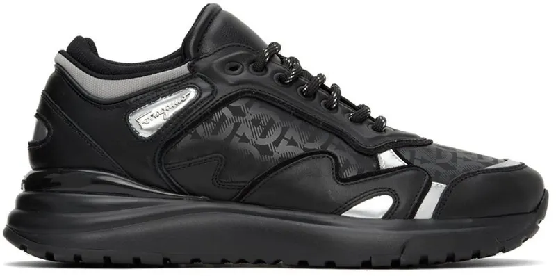 Salvatore Ferragamo Black Gancini (748830 20550)