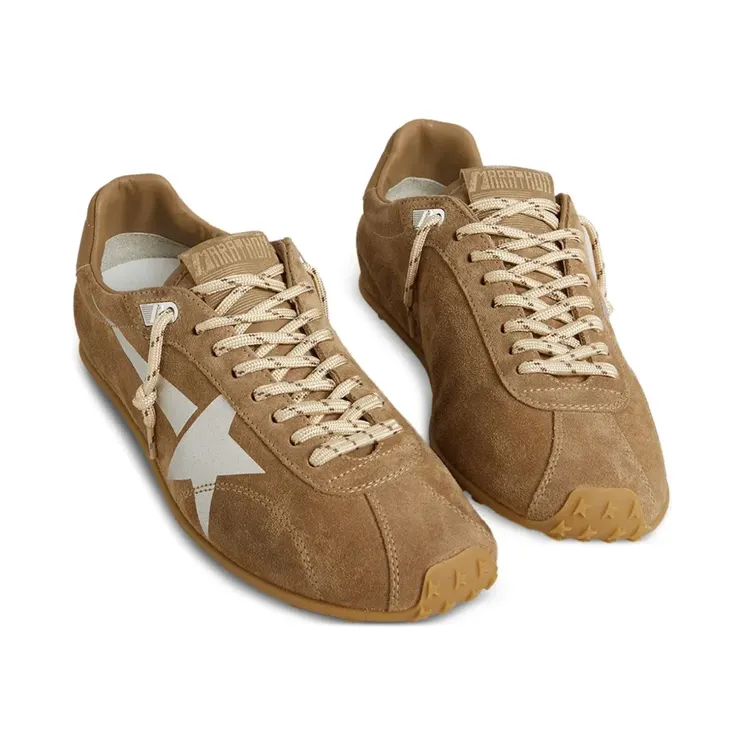 Golden Goose Marathon Speed aus Wildleder “Brown” (GMF00892F007406)