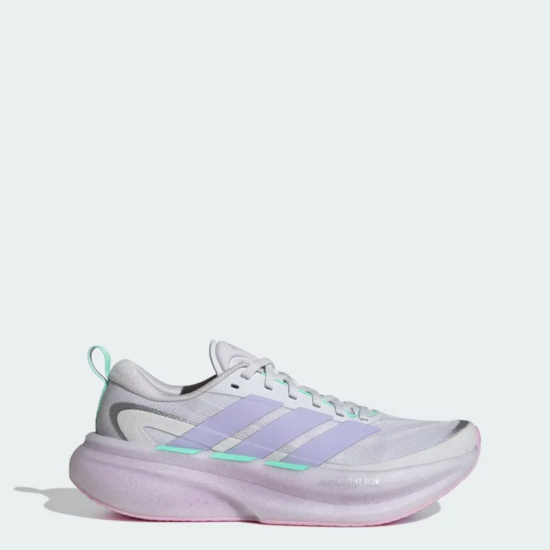 adidas Supernova Glide Running “Dash Grey / Glow Purple / Pulse Mint” (KJ1863)