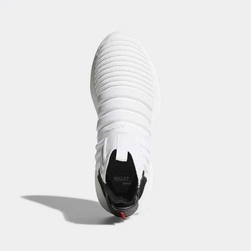 adidas  Crazy 1 Adv Sock White Black Red Running White/Core Black/High Res Red (CQ0985)