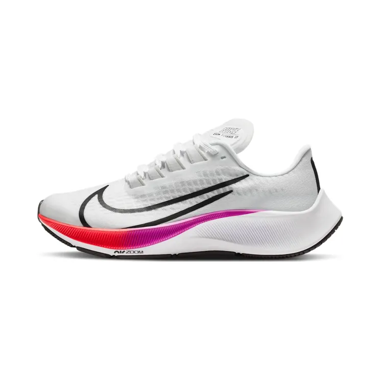 Nike Air Zoom Pegasus 37 “White / Flash Crimson / Hyper Violet / Jade Aura” (CJ2099-112)
