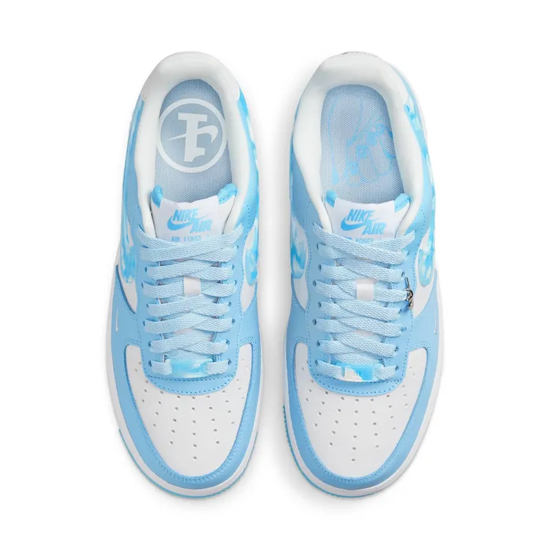 Nike AIR FORCE 1 ’07 LX MNS “Nail Art White Blue” (DX2937-100)