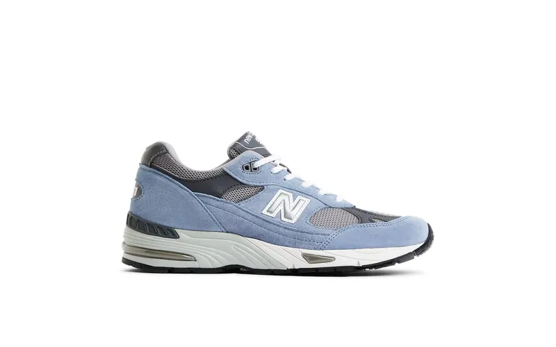 New Balance 991 “MiUK Dusty Blue Alloy Smoked Pearl” (M991BGG)