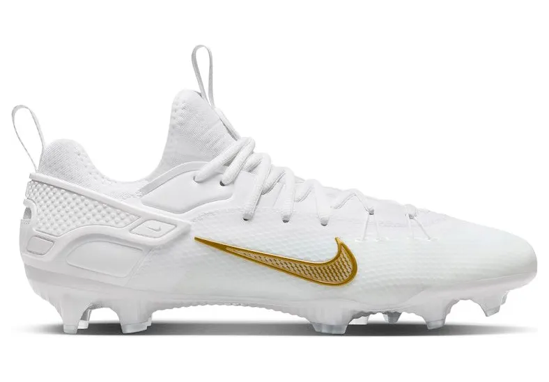 Nike Huarache 9 Elite Low LAX White Metallic Vivid Gold (FD0089-100)