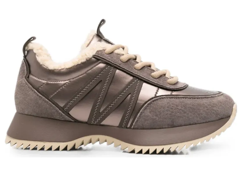 Sergio Moretti Firenze met lammy afwerking en vlakken “Brown” (604525213WOBRW)