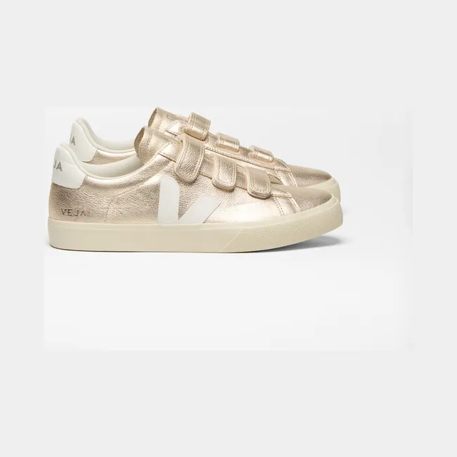 VEJA Recife sneakers met klittenband – Beige (RC0502418)
