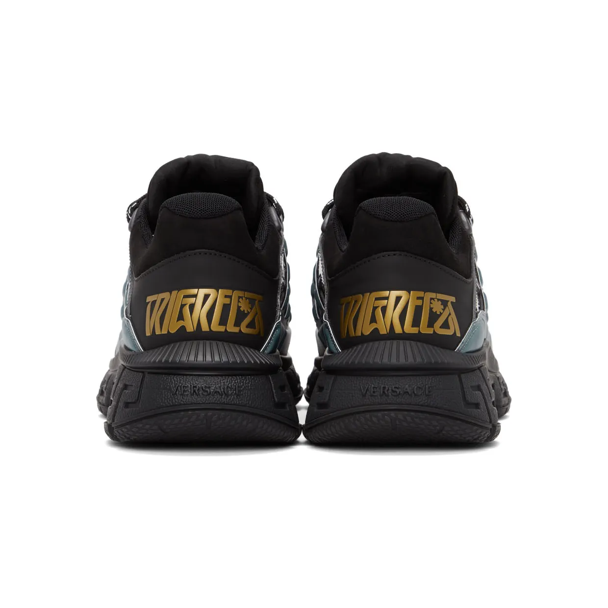 Versace Black Trigreca Sneakers (*DSU8094 1A02707) (4)
