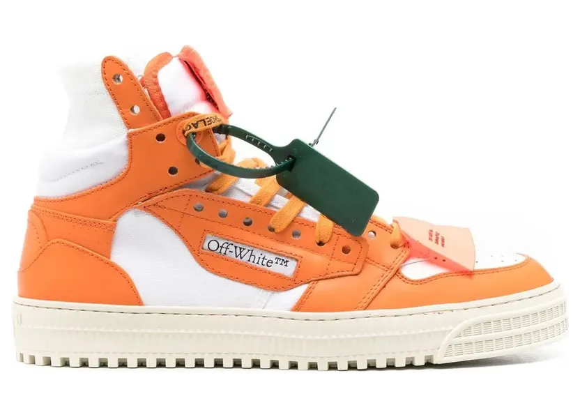 Off-White 3.0 Off-Court high-top “Orange” (OMIA065S23LEA0010122)
