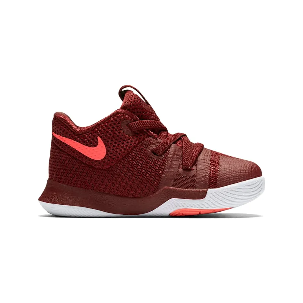Nike Kyrie 3 Warning (TD) Team Red/Hot Punch-White (869984-681)