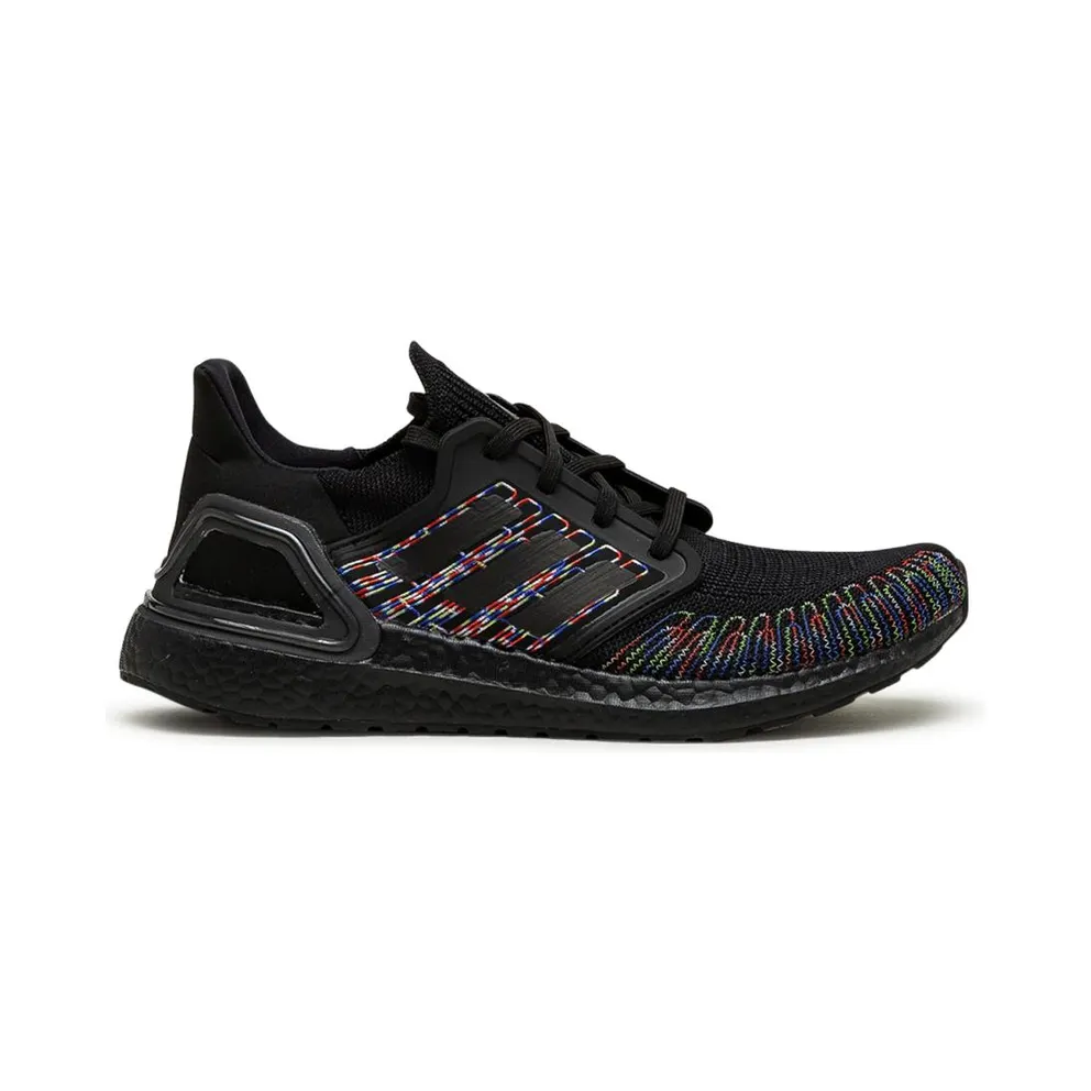 adidas Ultra Boost 20 Black Multi Core Black/Core Black/Multi-Color (EG0711)