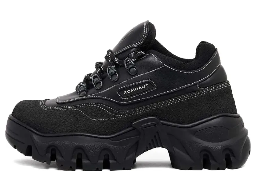 Rombaut Boccaccio II Asfalto Sneakers – Schwarz (W24B014)