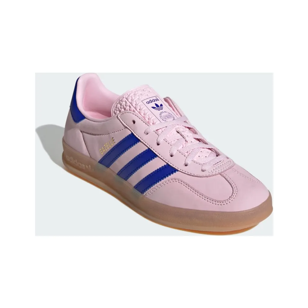 Adidas Gazelle Indoor Clear Pink / Lucid Blue / Gum (JI1371)