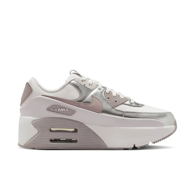 Nike Air Max 90 LV8 “Vast Grey Metallic Platinum” (IB0170-101)