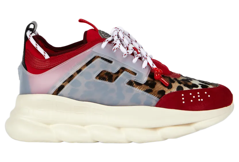 Versace Chain Reaction Red Cheeta