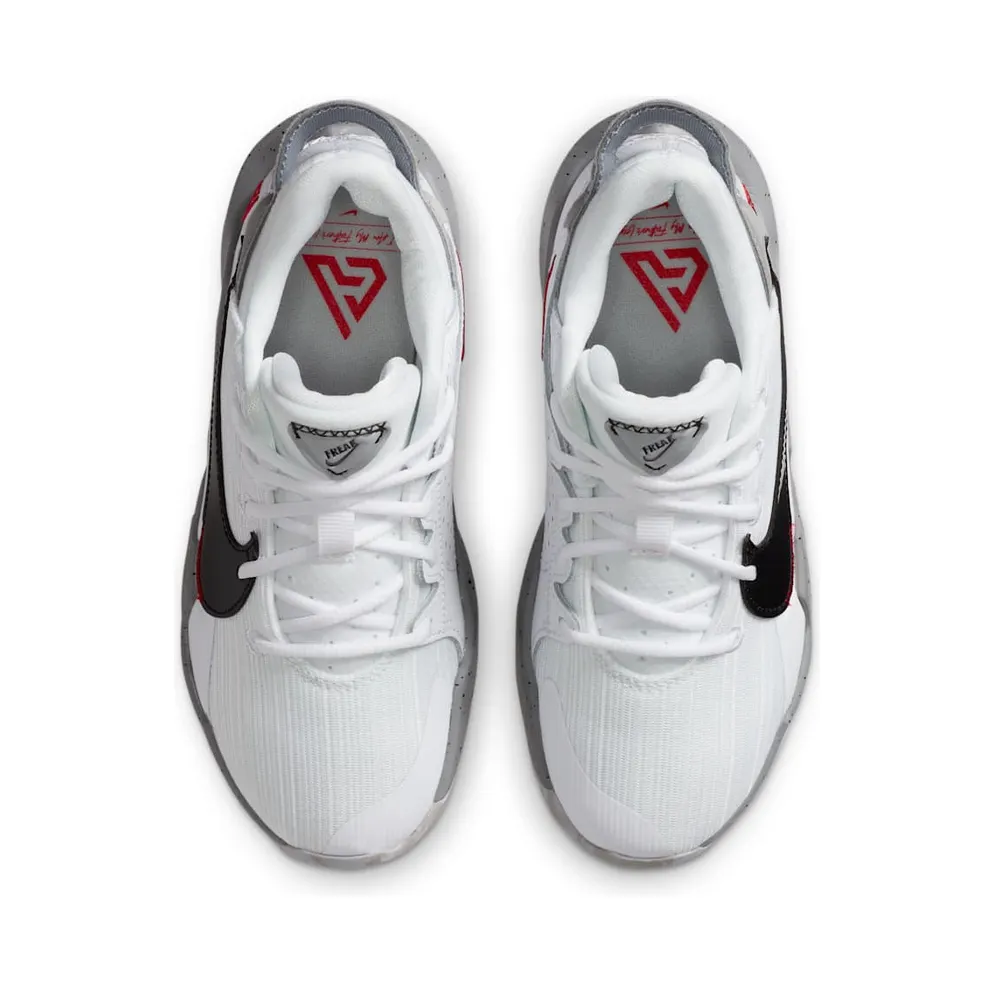 Nike Zoom Freak 2 White Cement (PS) White/White-University Red-Grey Fog (CN8576-100)