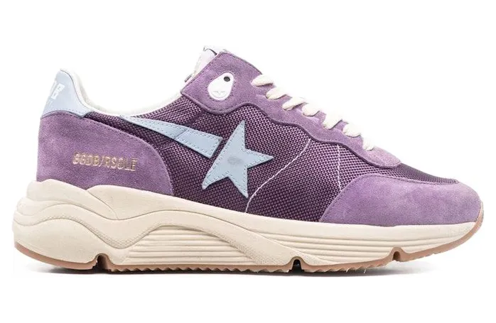 Golden Goose Running Sole Mauve Purple Sky Blue Cream (GWF00272F00253045354)