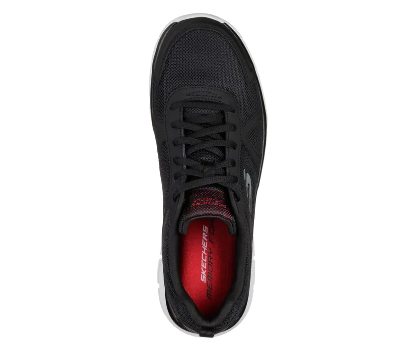 Skechers Track – Black / Red – “Black” (52631 BKRD)